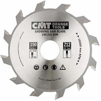 Sierra circular para ranurar 180x3x35 Z:18 recto CMT