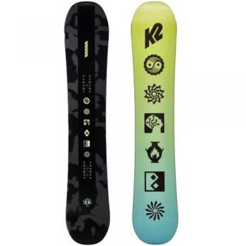 Tabla de Snowboard K2 Embassy U 159 Unisex - Estampado Negro, Talla 159
