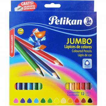 Lápices de colores triangulares JUMBO