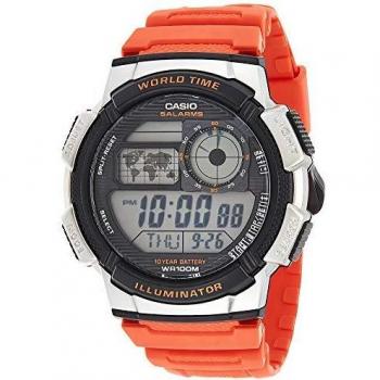 Casio watch with movement quartz japanese man ae1000w4bvdf d121 40mm