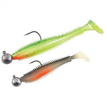 Fox Rage cargado softbaits - Tigre Fuego, 6cm