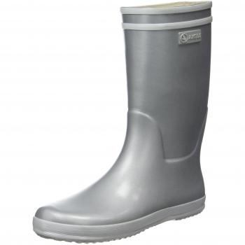 Aigle Lolly Pop, Botas de Lluvia Unisex niños, Plateado
