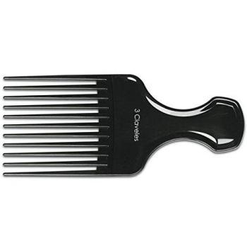 3 Claveles 16205 Peine Ahuecador Afro de 16.5 cm
