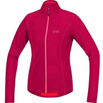 Gore Bike Wear - Jersey térmico de ciclismo para mujer con manga larga, color rosa, talla 40