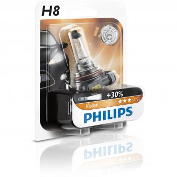 Philips 12360XVB1 Vision - Bombilla H8 para faros antiniebla