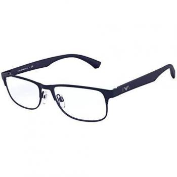 Emporio Armani 0EA1096 Gafas, 3003 Matte Blue, 55 para Hombre