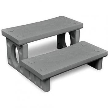 vidaXL Grey Spa Steps