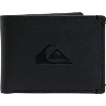 Cartera Quiksilver New Miss Dollar de Cuero Negro