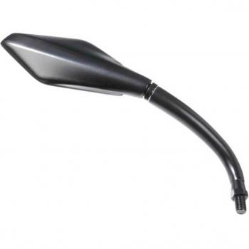 Espejo Retrovisor Universal Tuning V Parts Derecho Negro 300 mm