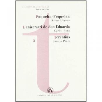 Poquelín-Poquelen. L'aniversari de D. Eduardo. Terentius: 5