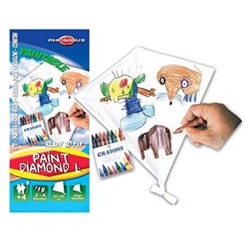 Ak deporte 0911180 kite pintura rombo diamante talla l