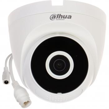 Videocámara de Vigilancia Dahua HDW1430DTP, resolución 4MP, lente fija de 3.6mm, visión nocturna hasta 30 metros, tecnología HDCVI, carcasa resistente a la intemperie
