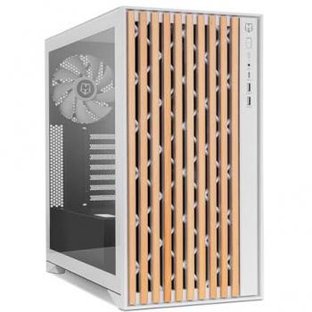Caja de Ordenador NOX Hummer Element - Semitorre ATX/M-ATX/ITX, Panel Rejilla y Cristal Templado, 3 Ventiladores 140mm, Espacio para 10 Ventil
