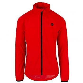 AGU Lluvia Chaqueta Let 's Go, Rojo, S, 430391