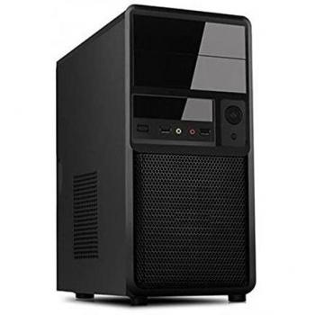 Case Mini Tower Itek Spider mATX 500W USB3 Negro Mesh