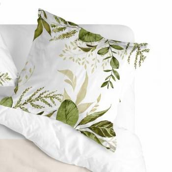 Funda Almohada Herbal Multicolor 100% Algodón 150 TC 45x110 cm (Pack de 2) - Fabricado en España