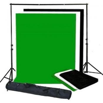 Kit de Fondos y Soportes para Estudio Bresser BR-BGS2