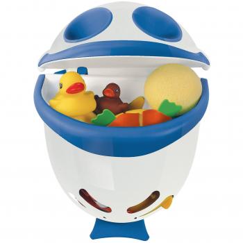 Bubble Fish-Badespielzeugbox weiß/blau