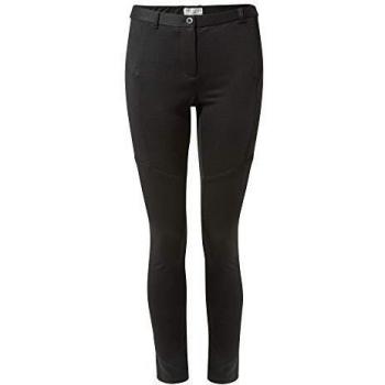 Craghoppers Pantalón de Trekking Kiwi Pro para Mujer, Mujer, Pantalones, CWJ1199 80020L, Negro, 48