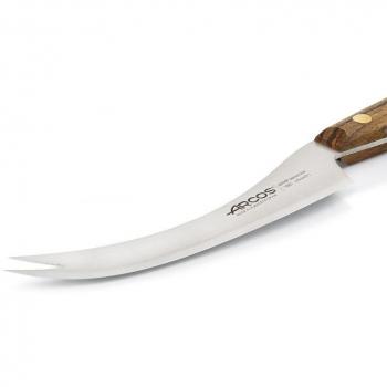 ARCOS Nórdika Cuchillo para Queso - Hoja 125 mm Acero Inoxidable Nitrum, Mango Madera Ovengkol