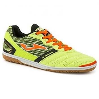 Zapatilla de fútbol sala Mundial Limon fluor-Black Talla 10 USA