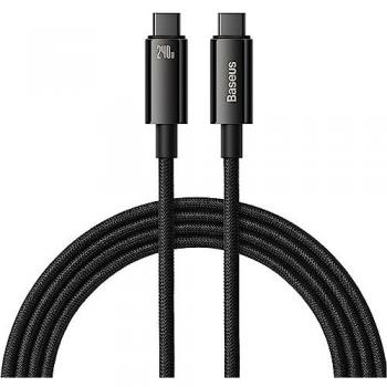 Cable USB tipo C Baseus 240W con carga rápida PD3.1 para iPhone 15, Realme, Samsung S23, 5A