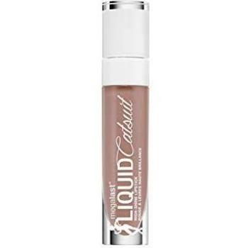 Wet n Wild - MegaLast Liquid Catsuit Hi-Shine Lipstick - Barra de Labios Líquida, Brillante e Intensa - con Vitamina E y Manteca de Karité - Vegana - Caught You Bare-Naked - 1 Unidad