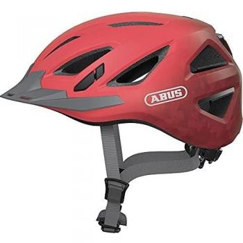 ABUS Urban-I 3.0 City Helmet - Modern Bicycle Helmet with Tail Light for City Traffic - for Women and