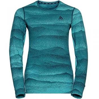 Camiseta de Manga Larga Odlo Whistler Eco para Mujer (Reef Waters/Teal Azul)