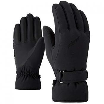 Ziener Gloves Kaddy Guantes De Esquí De Mujer, Black, 7,5