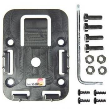 Soporte de Coche Brodit Multi Move Clip 215668 con Montaje en Pedestal y Tornillos Negro
