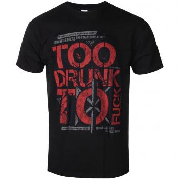 Dead Kennedys Men's Metal T-Shirt - Too Drunk - ROCK OFF L