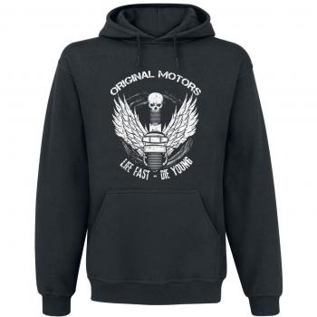 Life Fast Die Young Sudadera con capucha Negro XL