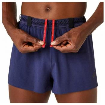 Asics Metarun Split Shorts Hombre Azul Marino Talla L