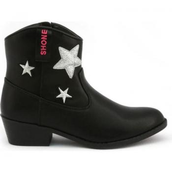 Botines negro Shone 026801 para mujer y niña, otoño/invierno
