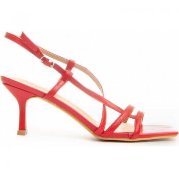 Sandalias de Mujer Montevita Andalita7 Rojo, tipo sandalia de tacón, color rojo