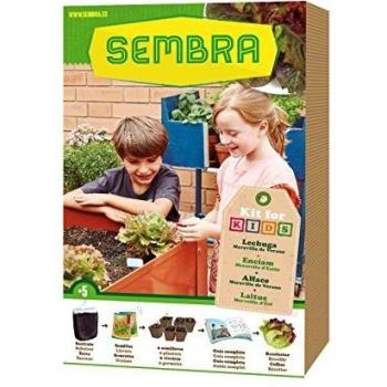 Sembra 9098 Set De Siembra Mis Lechugas, 34x9.5x23.3 cm