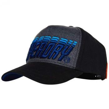 Superdry Sunset Cap Gorra de béisbol, Gris