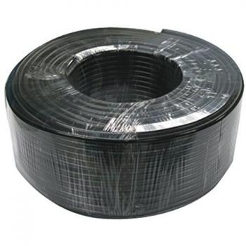 Cable coaxial RG59 de alimentación de CC con bobina de 100 m