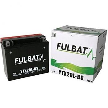 Batería FULBAT AGM YTX20L-BS 12V 18Ah 270A Largo: 175 x Ancho: 87 x Alto 155