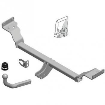 Enganche de remolque Brink Fijo 590100 - Compatible con vehículos específicos, fabricado en acero resistente, capacidad de carga máxima de hasta 3500 kg, incluye kit de instalación y manual, acabado anticorrosivo para mayor durabilidad