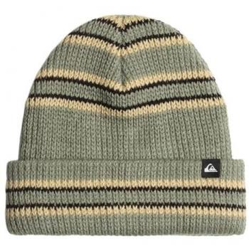 Gorro Quiksilver Split verde claro beige para hombre