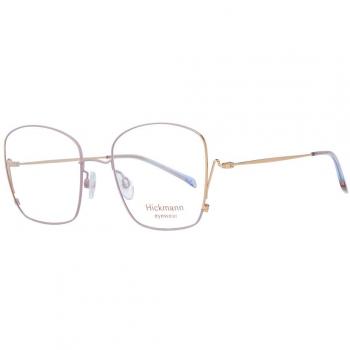 Ana Hickmann Men's Gold Eyeglasses HI 1178 01A - Size 52, Blue Light Block Available