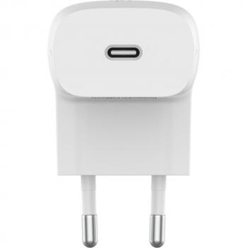 Belkin Boost Charge 20W USB-C Wall Charger + Lightning to USB-C Cable (1m) - White