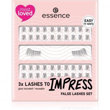 Essence - Set de pestañas postizas Lashes to Impress 3x - 01: Hey Pretty Lashes!