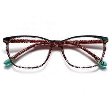 Etnia Barcelona Weimar 22 BXTQ Armazones y Lentes Recetados para Mujer Rojas