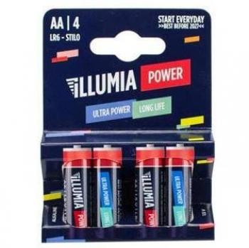 Nilox – ALKALR6AA00001 – 4 Pilas Tipo LR6 AA Ultra