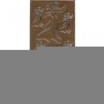 Pegatinas Decorativas. - Danza Par De Oro