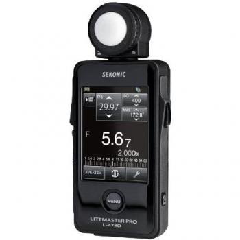 Sekonic LiteMaster Pro - Exposímetro con pantalla táctil