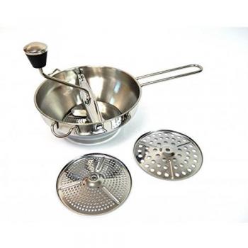 KingHoff-Pasapurés Ø19cm Pasapuré de acero inoxidable 3 rejillas